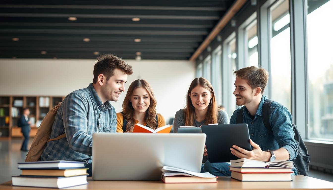 Campus and academic surroundings in Amsterdam